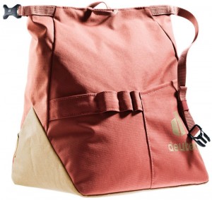 Climbing Accessories Deuter Climbing accessory Gravity Boulder Bag Redwood-clay | 4182-PIUFK