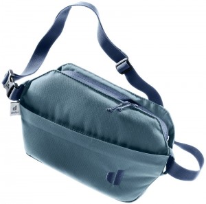 Packs En Cours D'exécution Deuter Hip bag Passway 2 Bleu | 9068-MVEUI
