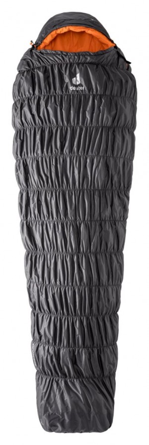 Sac De Couchage Deuter Synthétique fibre sleeping bag Exosphere 0 SL Grise Foncé Mangue | 8354-ZACID
