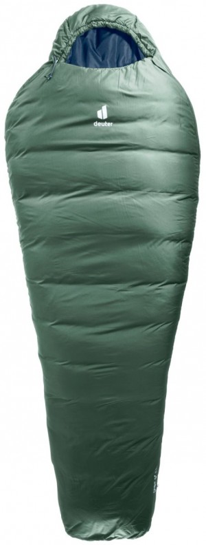 Sac De Couchage Deuter Synthétique fibre sleeping bag Orbit 0 EL Vert Foncé | 0856-ZEOQX