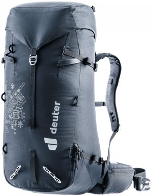 Sac À Dos Alpinisme Deuter Mountaineering backpack Guide 32+8 SL Noir | 3462-JKIPG
