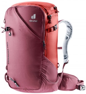 Sac À Dos De Neige Deuter Ski tour backpack Freerider Pro 32+ SL Maron-currant | 8760-FSDIB