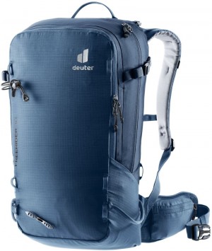 Sac À Dos De Neige Deuter Ski tour backpack Freerider 30 Bleu | 8950-XKAVL