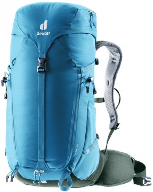 Sac À Dos De Randonnée Deuter Randonnée backpack Trail 30 Vert Foncé | 7102-MFYDE