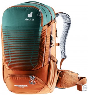 Sac À Dos De Vélo Deuter Bike backpack Trans Alpine Pro 28 Marron | 8324-JXUSZ